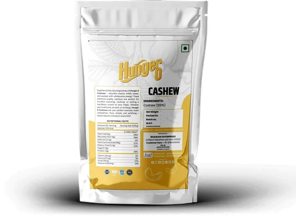 Hunger0_Combo_Pack_Premium_Cashew_W240_250G_|_100%_Natural_&_Energy-Boosting_Nuts_Cashews_(2_X_250_G)