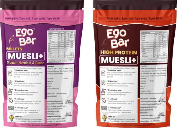 Hunger0_Ego_Bar_High_Protein_&_Millets_Muesli+_Combo_|_Rich_In_Fibre_&_Whole_Grains_Hazelnuts,_Almonds,_Cranberries,_Figs,_Raisins_(2_X_300_G)