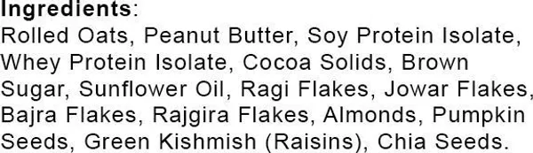 Hunger0_Ego_Bar_High_Protein_Muesli+_300G_|_Rich_In_Fibre_&_5_Whole_Grain_Raisins_(1_X_300_G)