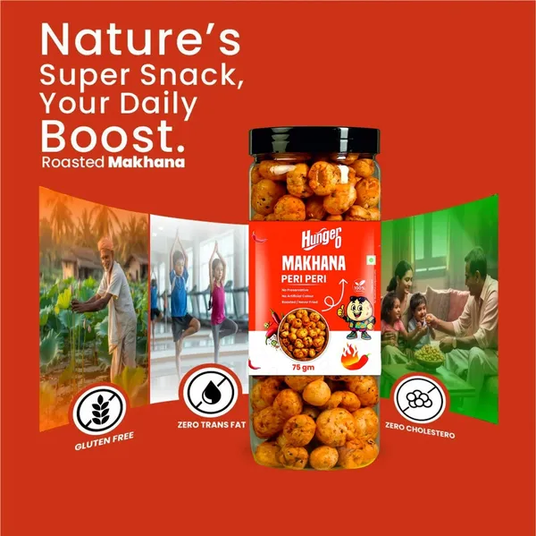 Hunger0_Makhana_Peri_Peri_Roasted_Snack_|_Healthy_&_Crispy_Foxnuts_Fox_Nut_(2_X_75_G)