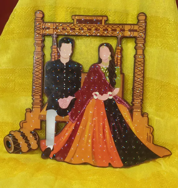 Multicolour_Mdf_2.5_Mm_Mdf_Cutout_Figure_For_Marriage_Or_Any_Celebration_-_10_pcs_piece