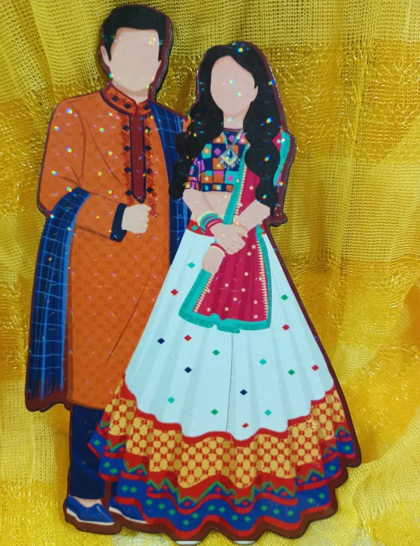 Multicolour_Mdf_2.5_Mm_Mdf_Cutout_Figure_For_Marriage_Or_Any_Celebration_-_10_pcs_piece