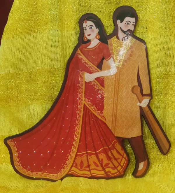 Multicolour_Mdf_2.5_Mm_Mdf_Cutout_Figure_For_Marriage_Or_Any_Celebration_-_10_pcs_piece