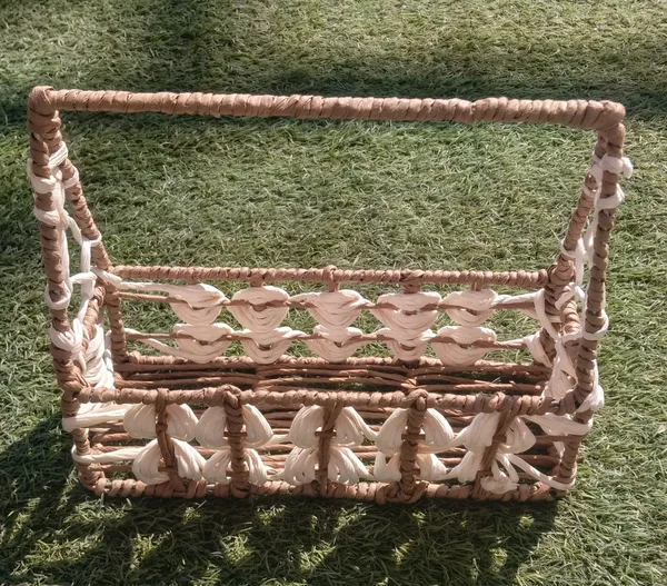 Marriage_Basket_Beige_High_Quality_Material_Rafia_-_1_pc_piece