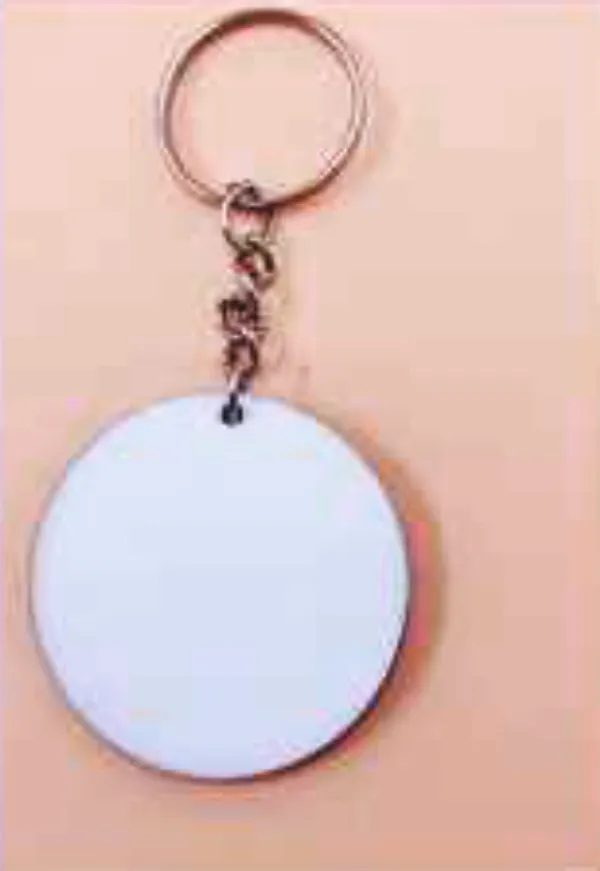 Sublimation_polymer_Key_Chain_round