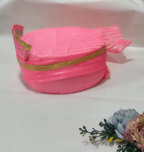 Readymade_Safa_PAgdi_Turban_for_wedding_/_events_pink