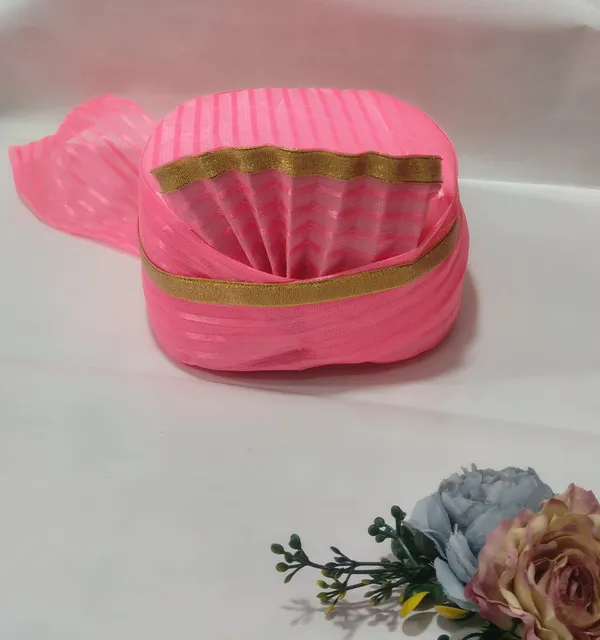 Readymade_Safa_PAgdi_Turban_for_wedding_/_events_pink