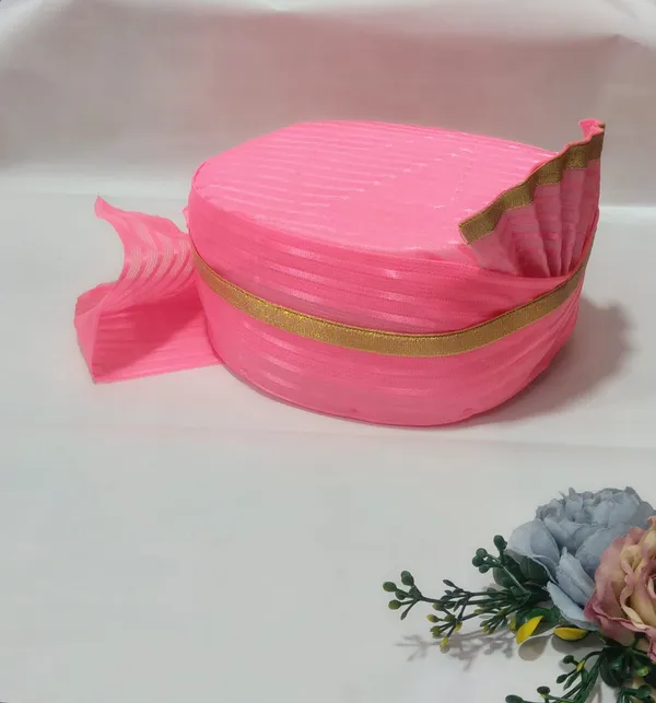 Readymade_Safa_PAgdi_Turban_for_wedding_/_events_pink