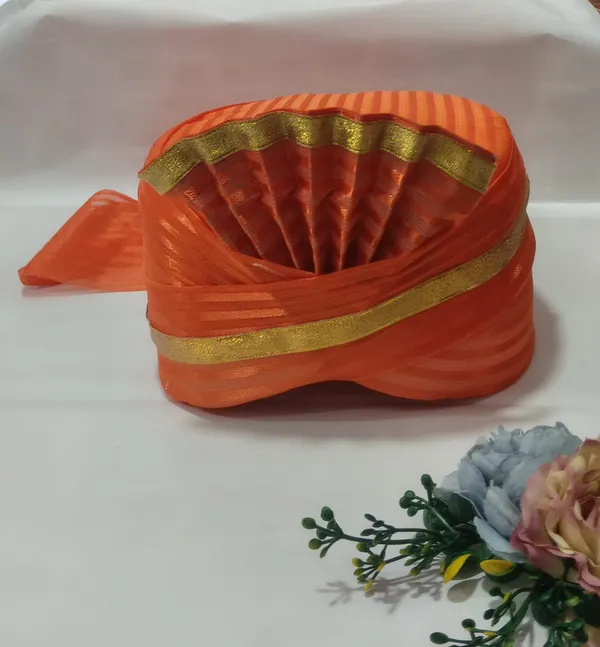 Readymade_Safa_PAgdi_Turban_for_wedding_/_events_orange