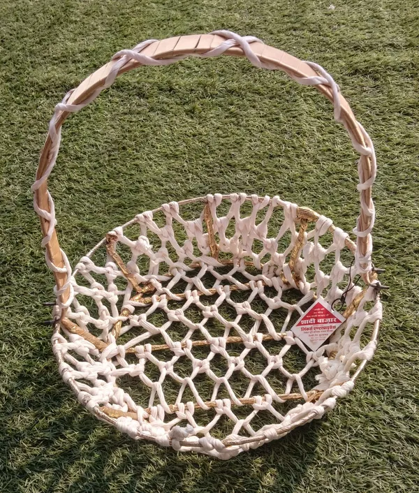 Marriage_Basket_Beige_High_Quality_Material_Rafia_-_1_pc_piece