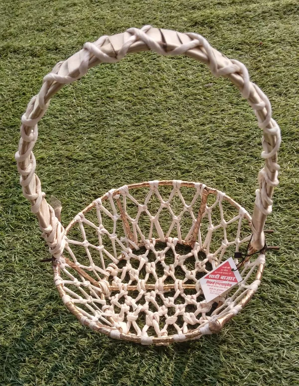 Marriage_Basket_Beige_High_Quality_Material_Rafia_-_1_pc_piece