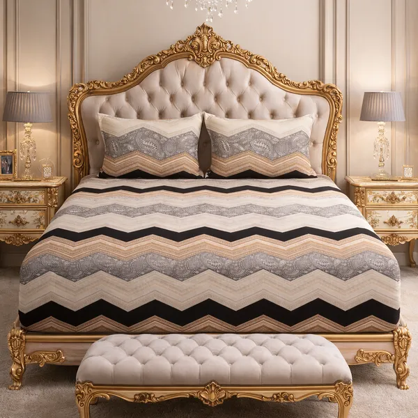 Saturn_Wave_Glace_Cotton_Bedsheet_&_Pillow_Cover_Set