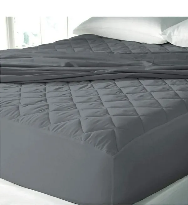 360_Degree_Cotton_And_Lycra_Waterproof_Quilted_Beige_Mattress_Protector