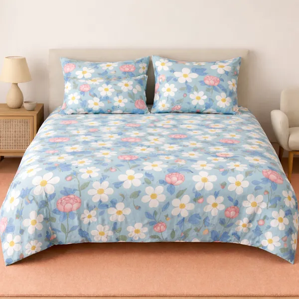Aqua_Bloom_Glace_Cotton_Bedsheet_Set