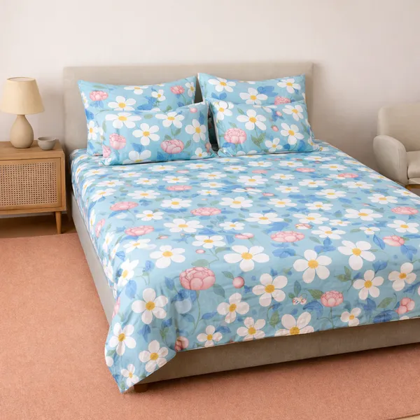 Aqua_Bloom_Glace_Cotton_Bedsheet_Set