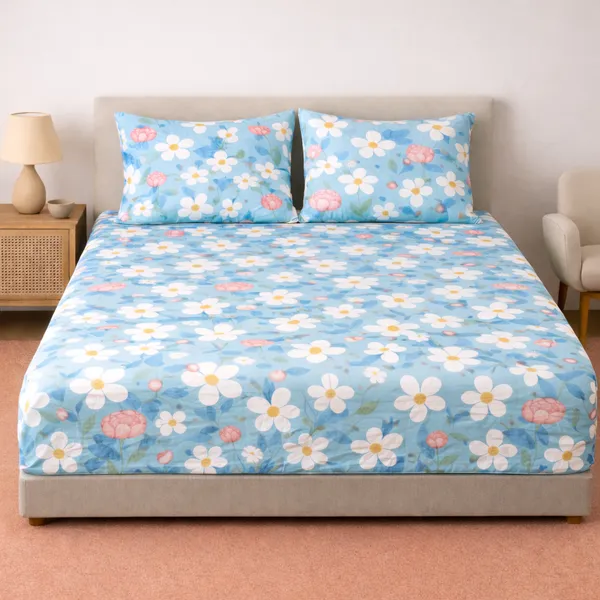 Aqua_Bloom_Glace_Cotton_Bedsheet_Set