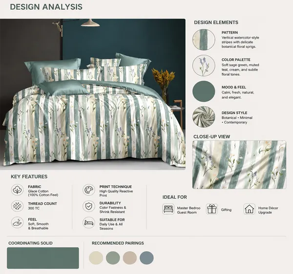 Bloomline_Sage_Glace_Cotton_Bedsheet_Set