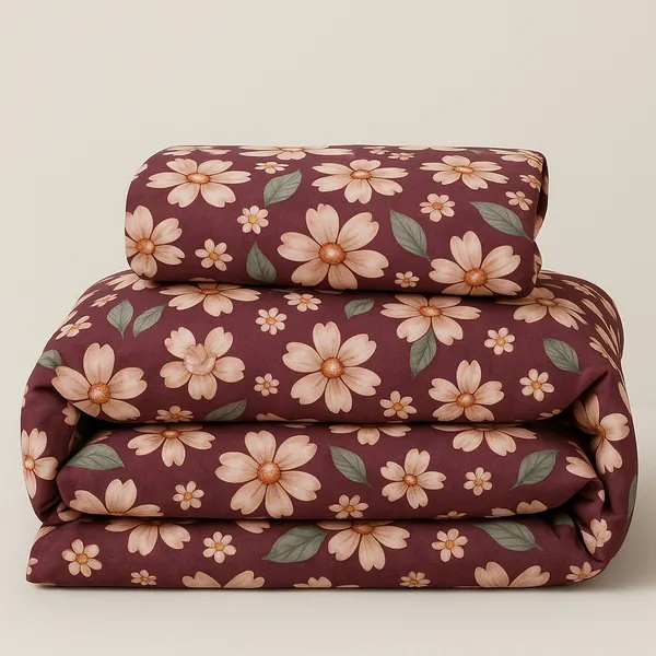 Super_Soft_AC_Comforter_Set_-_Crimson_Bloom_