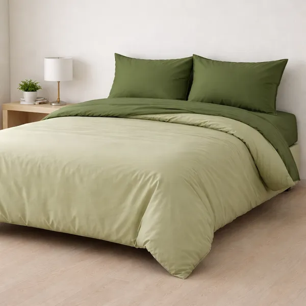 Reversible_Super_Soft_AC_Comforter_Set_–_DualTone_Aura_Olive_&_Sage