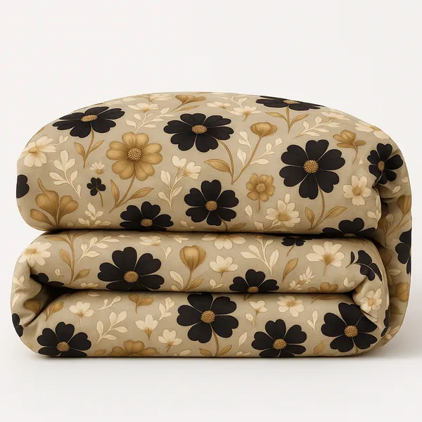 Super_Soft_AC_Comforter_Set_-_Golden_Noir_Blossom