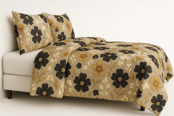 Super_Soft_AC_Comforter_Set_-_Golden_Noir_Blossom
