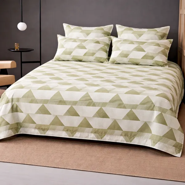 Green_Prism_Glace_Cotton_Bedsheet_Set