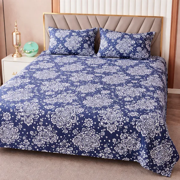 Heritage_Blue_Glace_Cotton_Bedsheet_Set