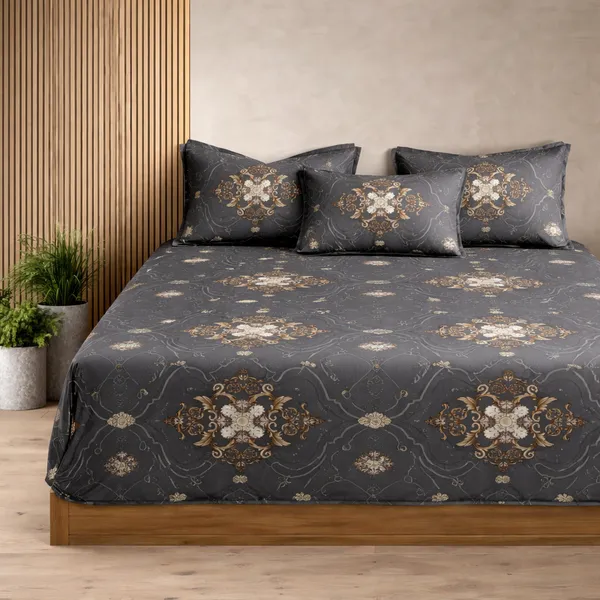 Midnight_Baroque_Glace_Cotton_Bedsheet_Set