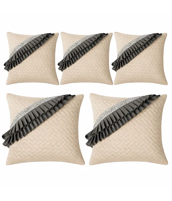 Pack_of_5_Royal_Frill_Cushion_Cover_Set_–_Elegant_Grey_Home_Collection