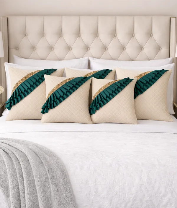 Pack_of_5_Royal_Luxe_Cushion_Cover_Set_–_Teal_Decorative_Sofa_Collection