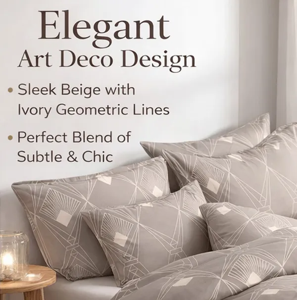 Steller_Brown_Glace_Cotton_Bedsheet_Set
