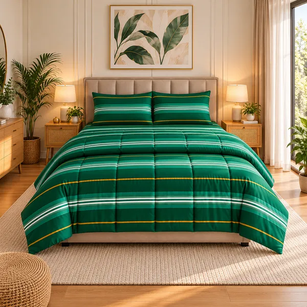Super_Soft_AC_Quilt/Comforter_Set_–_Emerald_Royale