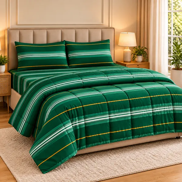 Super_Soft_AC_Quilt/Comforter_Set_–_Emerald_Royale