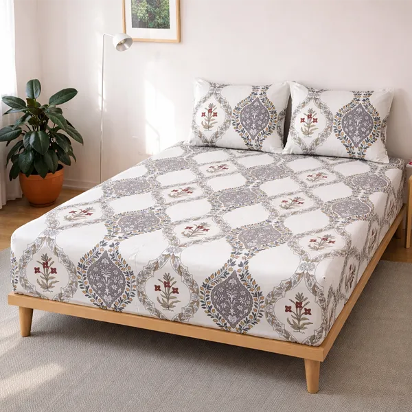 Damask_Bloom_Glace_Cotton_Bedsheet_Set
