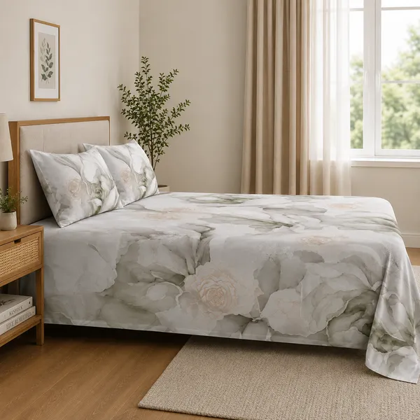 Whispering_Rose_Glace_Cotton_Bedsheet_Set