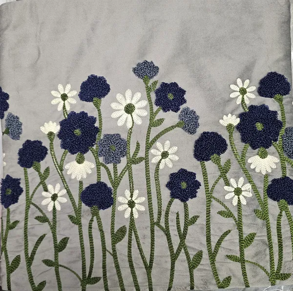 Pack_of_5_Designer_Satin_Stripe_Cushion_Wildflower_Meadow_Cushion_Silver_Set