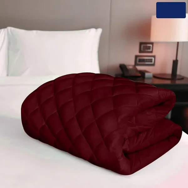 360_Degree_Cotton_And_Lycra_Waterproof_Quilted_Beige_Mattress_Protector