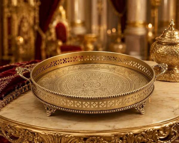 Royal_Brass_Tray(Pure_Brass)