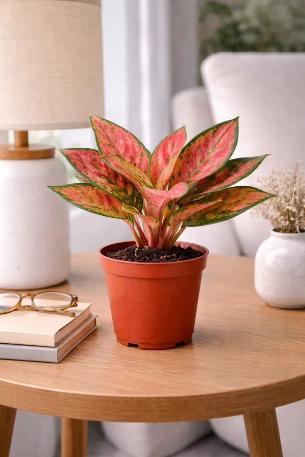 Yellow_&_Green_Aglaonema_Pink_Valentine_Plastic_Pot_For_Indoor_&_Outdoor_Plants