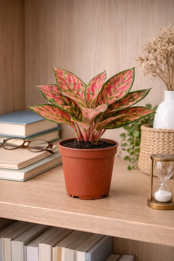 Yellow_&_Green_Aglaonema_Pink_Valentine_Plastic_Pot_For_Indoor_&_Outdoor_Plants