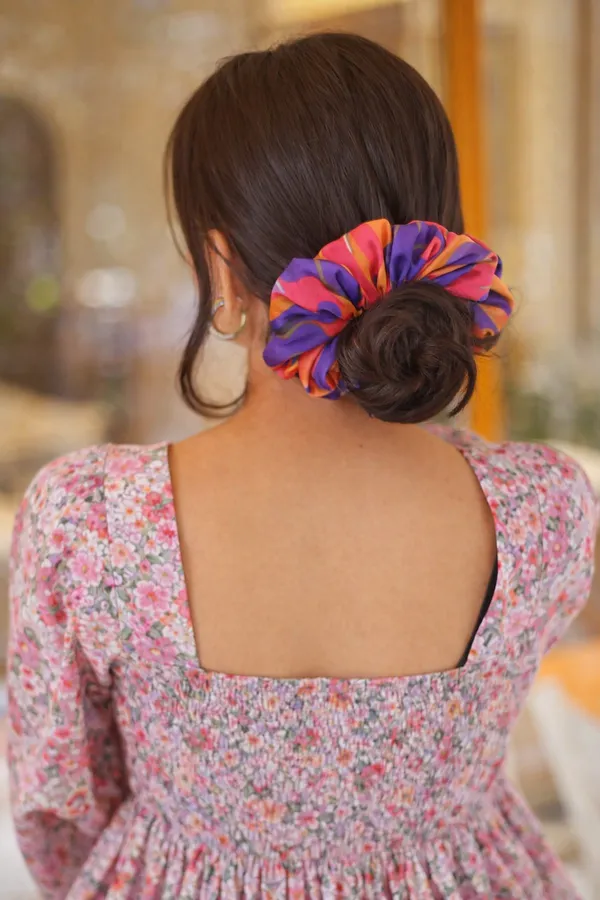 Multicolor_Brass_Silk_Scrunchie_Set_For_Women