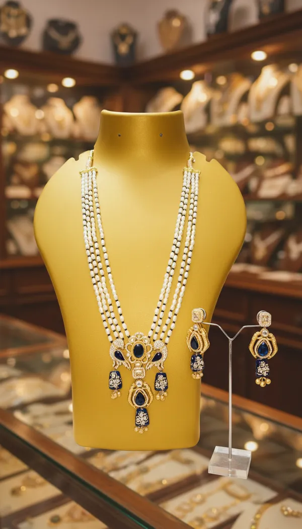 Multicolor_Pearl_Rajwada_Pearl_Haar_For_Women