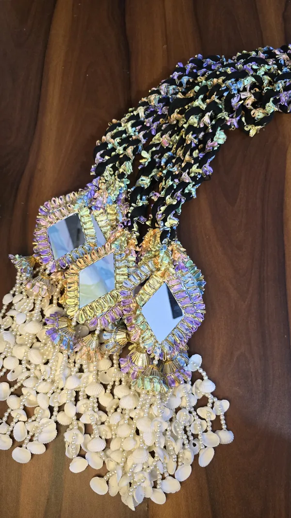 Multicolor_Multi-Color_Golden,_Black,_Tassels,_Shells,_Pearl,_Mirror_Patiala_Shahi_Paranda_For_Women,_Girls