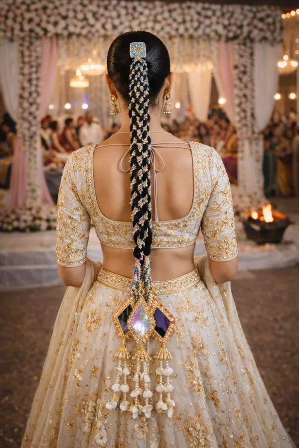 Multicolor_Multi-Color_Golden,_Black,_Tassels,_Shells,_Pearl,_Mirror_Patiala_Shahi_Paranda_For_Women,_Girls
