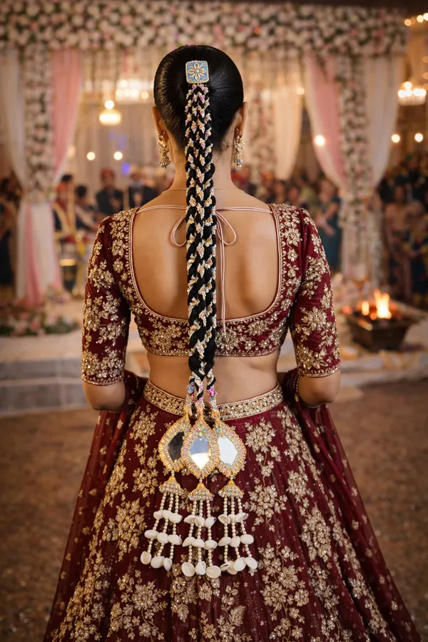 Multicolor_Multi-Color_Golden,_Black,_Tassels,_Shells,_Pearl,_Mirror_Patiala_Shahi_Paranda_For_Women,_Girls