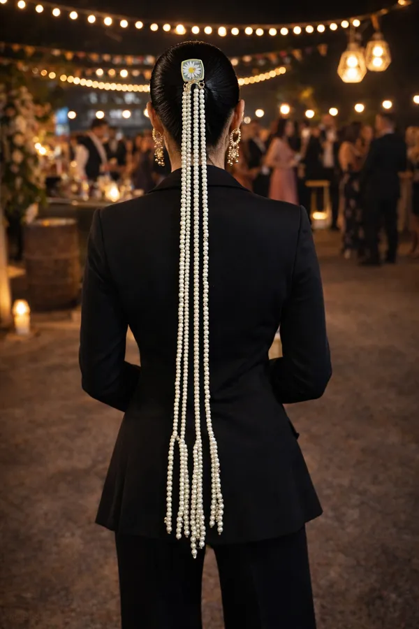 White_Pearl,_Tassels_Patiala_Shahi_Pearl_Parranda_For_Women,_Girls