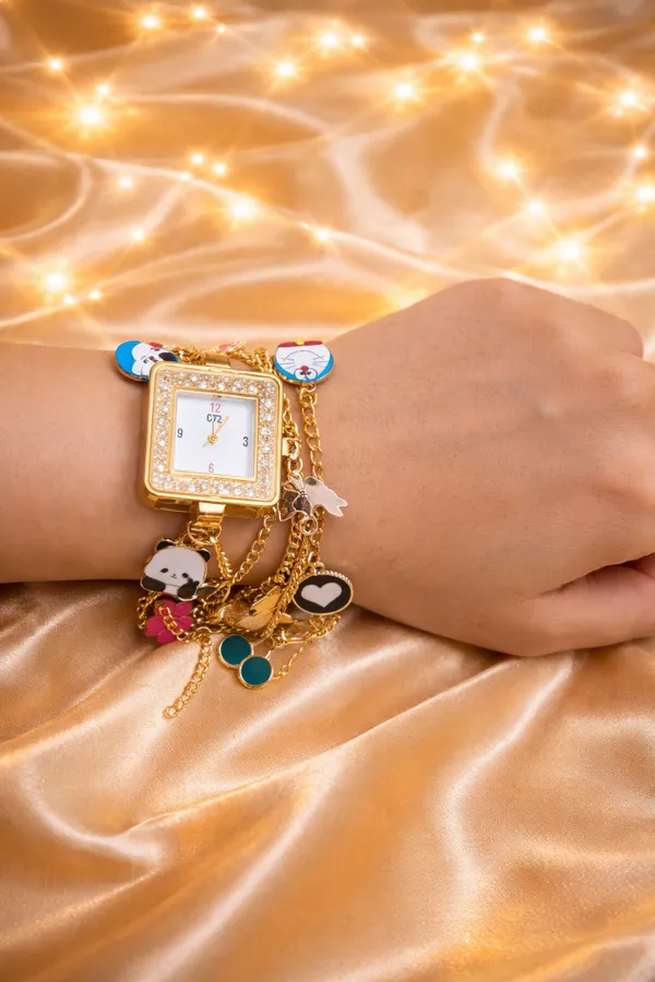 Multicolor_Brass_Charm_Watch_For_Women