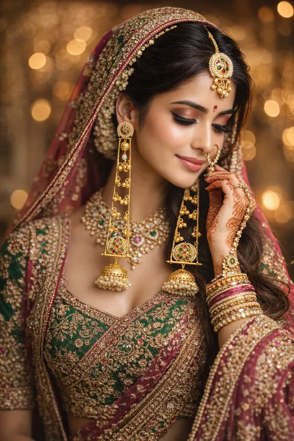 Gold_Brass_Dejhoor_Jhumka_Ghungroo_Earrings_For_Women