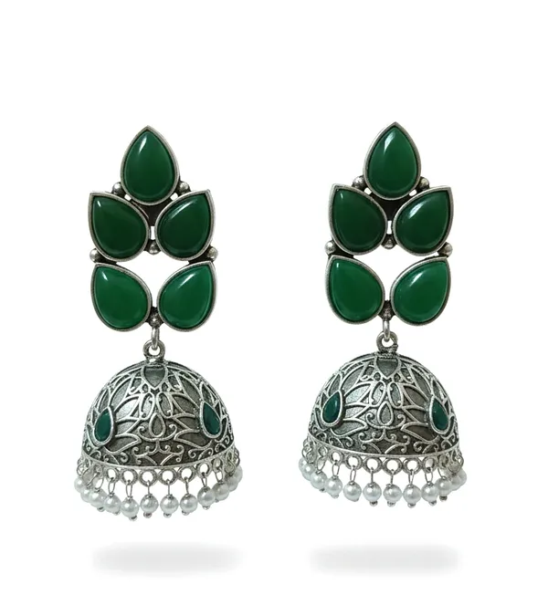 Gold_Brass_Jhumka_Earrings_For_Women