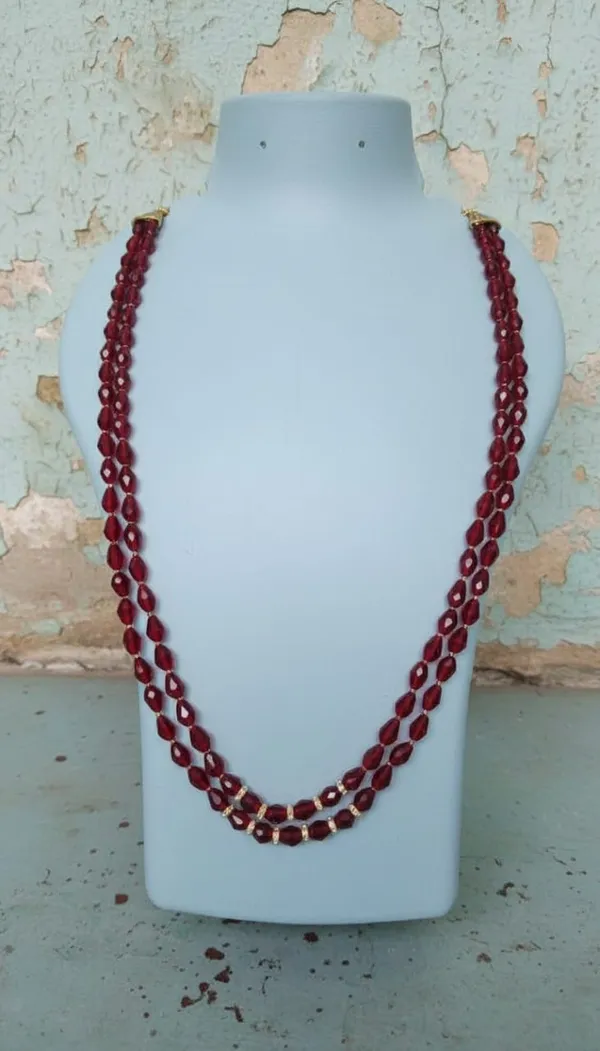 Maroon_Brass_Ruby_Crystal_Necklace_Set_For_Women